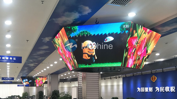 P3多面體LED顯示屏，深圳，中國